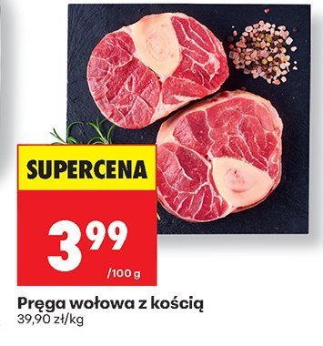 Pręga wołowa z kością promocja w Biedronka