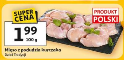 Mięso z podudzia kurczaka Dział Tradycji promocja w Auchan