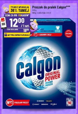 Proszek do prania Calgon Original Power promocja w POLOmarket