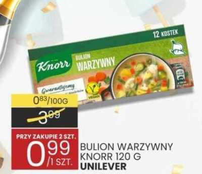 Bulion warzywny Knorr 120g promocja w Wafelek