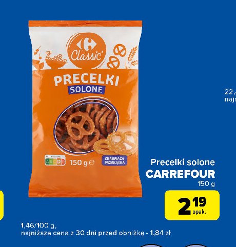 Precelki solone Carrefour promocja