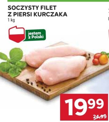Soczysty filet z piersi kurczaka promocja w Stokrotka