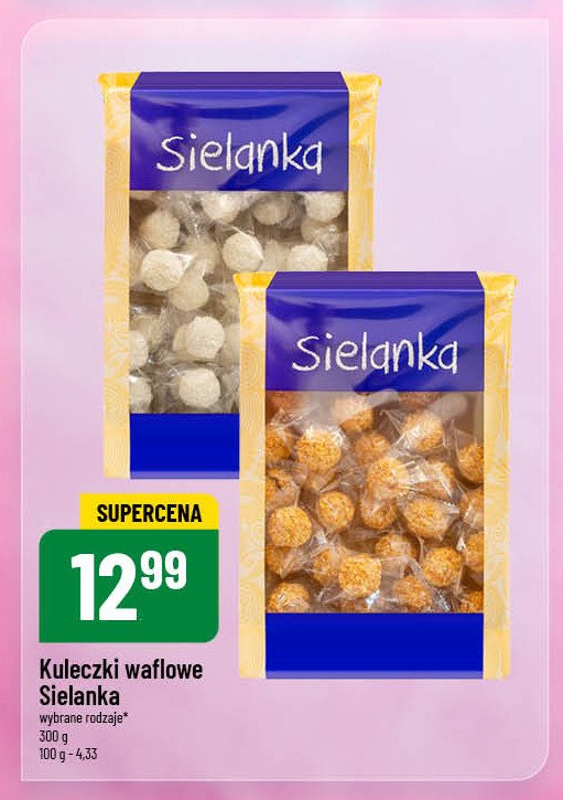 Kuleczki waflowe Sielanka promocja