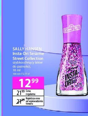 Lakier do paznokci Sally hansen insta-dri promocja
