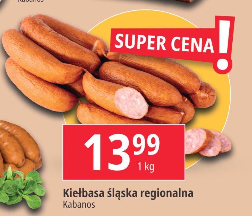 Kiełbasa regionalna Kabanos promocja