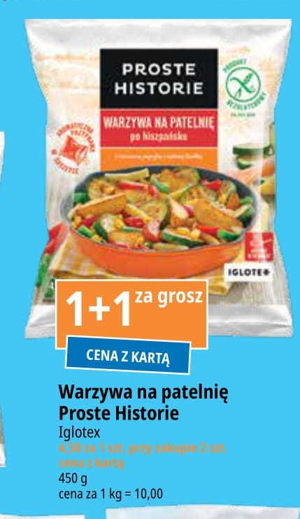 Warzywa na patelnię po hiszpańsku Iglotex proste historie promocja