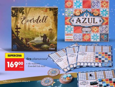 Gra planszowa Everdell lub Azul promocja w Biedronka