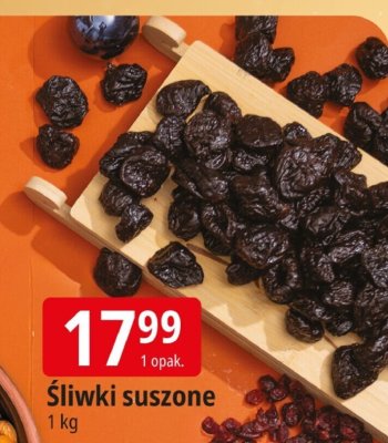 Śliwki suszone promocja w Leclerc