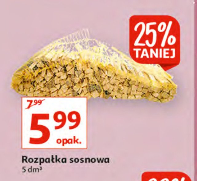 Rozpa艂ka sosnowa 5dm3 promocja