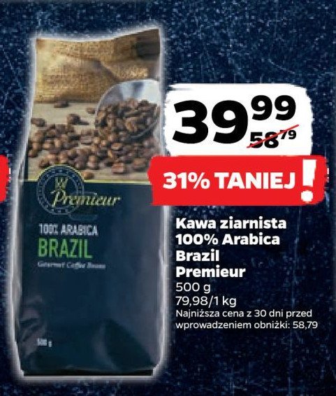 Kawa 100% brazil Premieur promocja