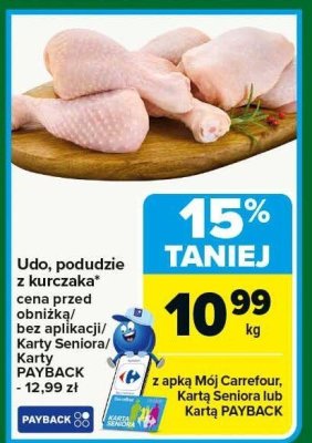 Udo, podudzie z kurczaka promocja w Carrefour Market