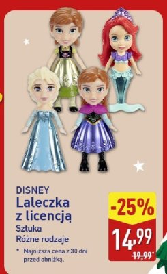 Laleczka z licencją DISNEY promocja w Aldi