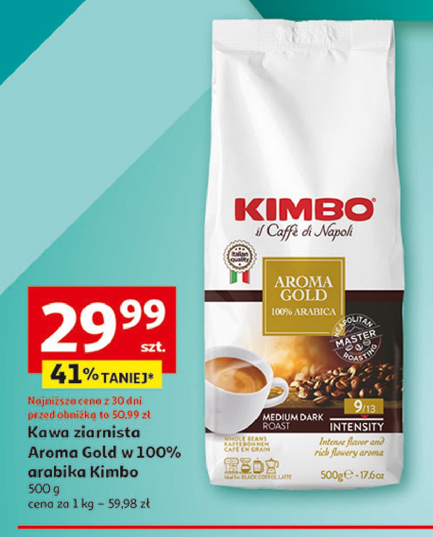 Kawa Kimbo aroma intenso promocja