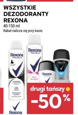 Dezodoranty Rexona 40-150 ml promocja w Stokrotka