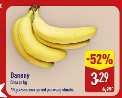 Banany promocja w Aldi