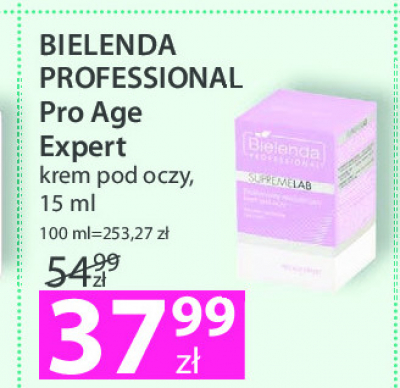 Krem pod oczy Bielenda supremelab promocja
