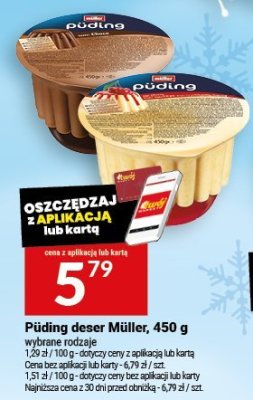 Puding Puding deser Müller promocja w Twój Market