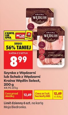 Schab z Wędzarni 200 g promocja w Biedronka