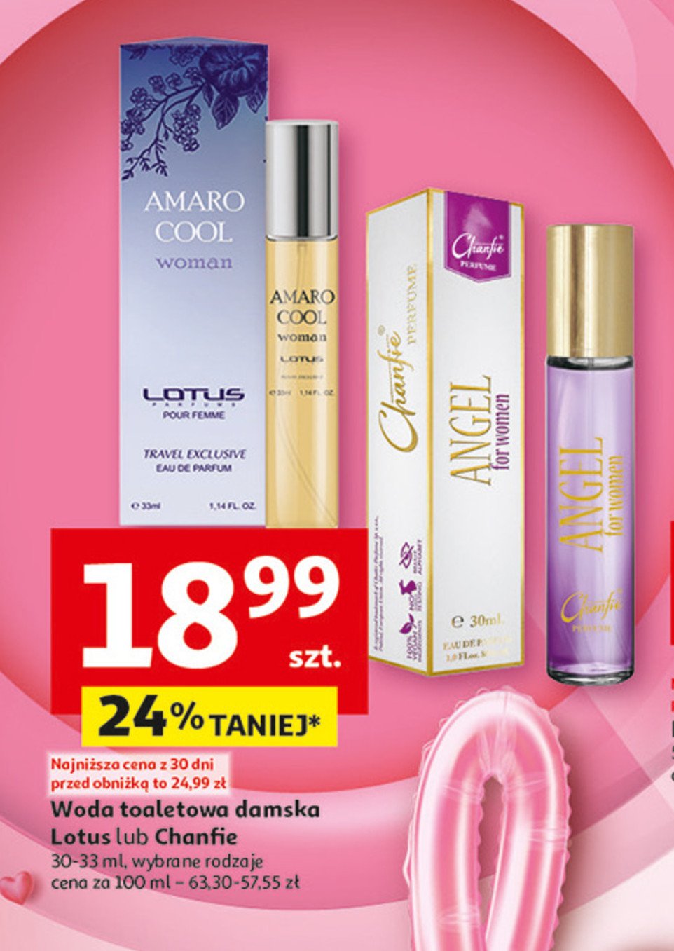 Woda perfumowana Lotus amaro cool promocja