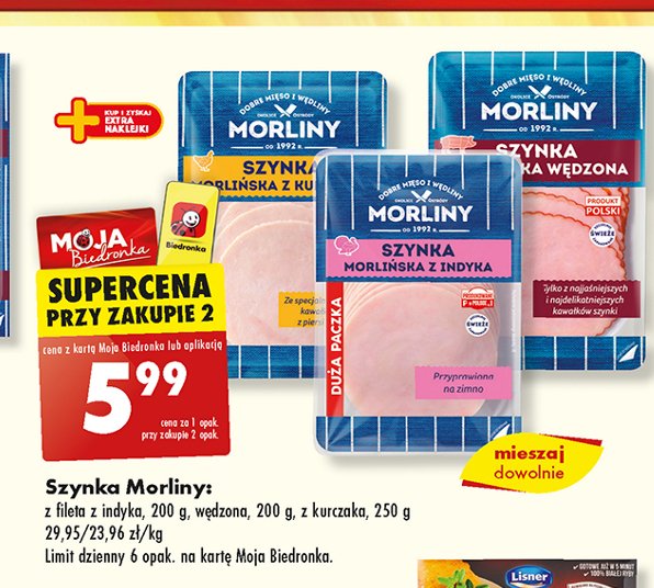 Szyneczka z fileta z inydka Morliny promocja