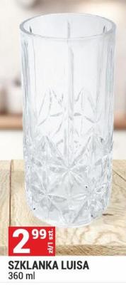 SZKLANKA LUISA 360 ml promocja w Merkury Market