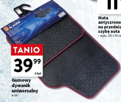 Gumowy dywanik uniwersalny promocja w Intermarche