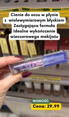 Cień do oczu w płynie z wielowymiarowym błyskiem promocja w Kaufland