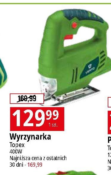 Wyrzynarka 400 w Verto promocja
