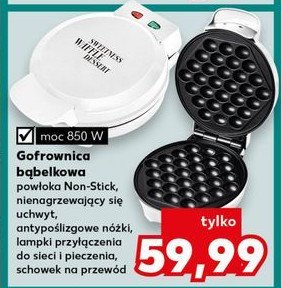 Gofrownica do gofrów bąbelkowych 850w promocja