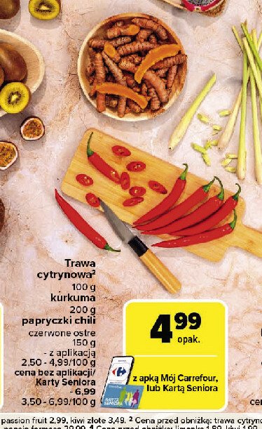 Kurkuma promocja w Carrefour Market