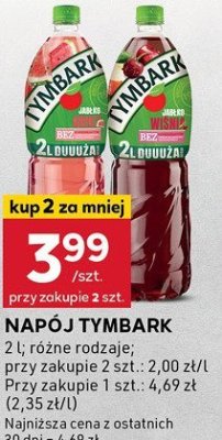 Napój TYMBARK promocja w Stokrotka