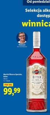 Likier Bitter Martini Riserva Speciale promocja w Lidl