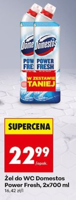 Żel do WC Power Fresh 2-pak promocja w Biedronka