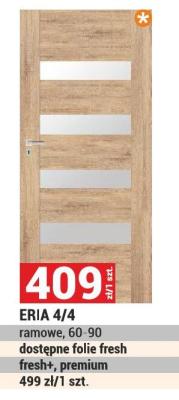 Drzwi ERIA 4/4 ramowe, 60-90 promocja w Merkury Market