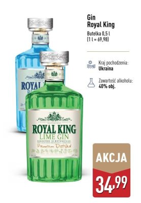 Gin Royal King promocja w Aldi