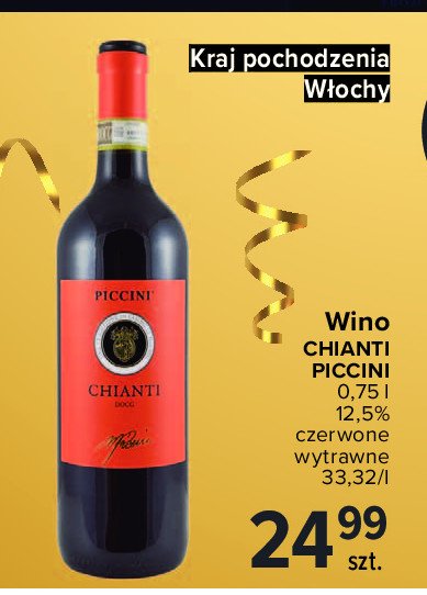 Wino Villa puccini chianti promocja