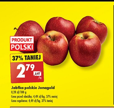 Jabłka jonagold polska promocja