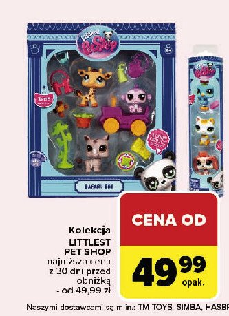 3 zwierzątka Littlest pet shop promocja