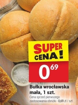 Bułka wrocławska mała, 1 szt. promocja w Twój Market