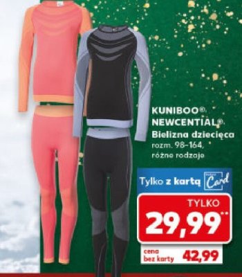 Bielizna dziecięca KUNIBOO, NEWCENTIAL rozm. 98-164, różne rodzaje promocja w Kaufland