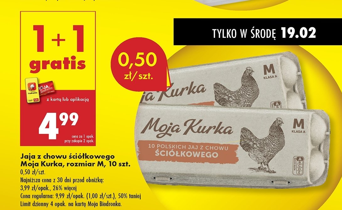 Jaja kl .m Moja kurka promocja