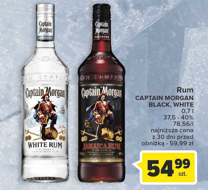 Rum Captain morgan white rum promocja