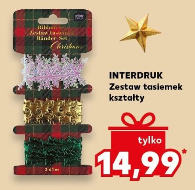 Zestaw tasiemek kształty promocja w Kaufland