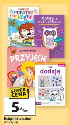 Książki dla dzieci różne tytuły Auchan promocja w Auchan