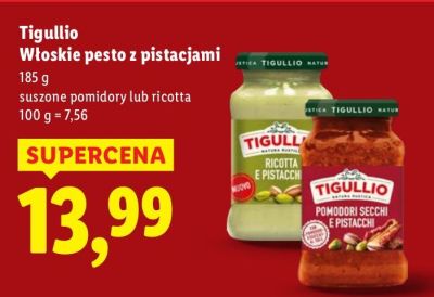 Pesto z pistacjami - suszone pomidory promocja w Lidl