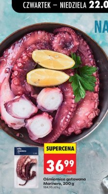 Ośmiornica gotowana Marinero 200 g promocja w Biedronka
