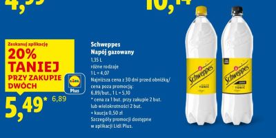 Napój gazowany 1,35 L promocja w Lidl