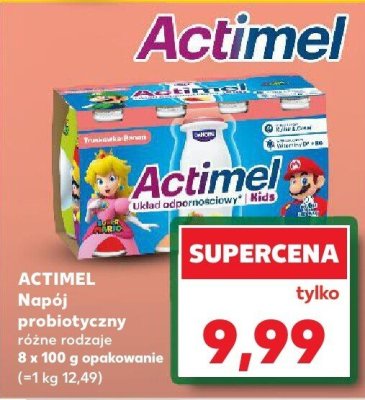 Napój jogurtowy probiotyczny Actimel, różne rodzaje promocja w Kaufland