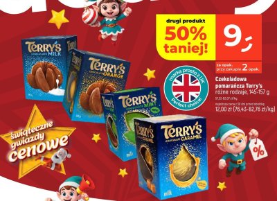Czekolada pomarańczowa Terry's różne rodzaje promocja w Dealz