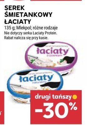 Serek śmietankowy Łaciaty Mlekovita promocja w Stokrotka